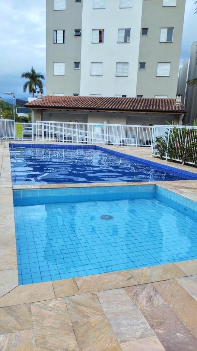 Apartamento Apartamento Com Piscina Churrasqueira Em Ubatuba Exterior foto