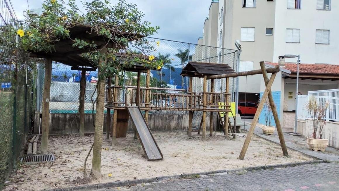 Apartamento Apartamento Com Piscina Churrasqueira Em Ubatuba Exterior foto